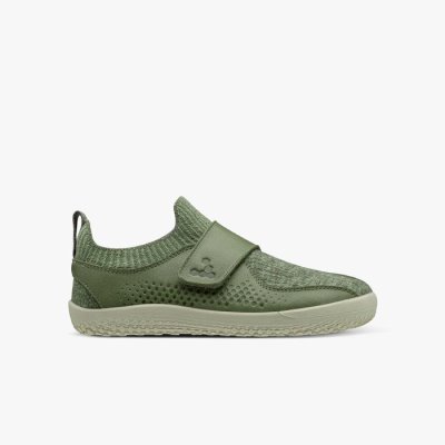 Vivobarefoot Primus Knit Wool Kids - Green Sneakers SFD139456